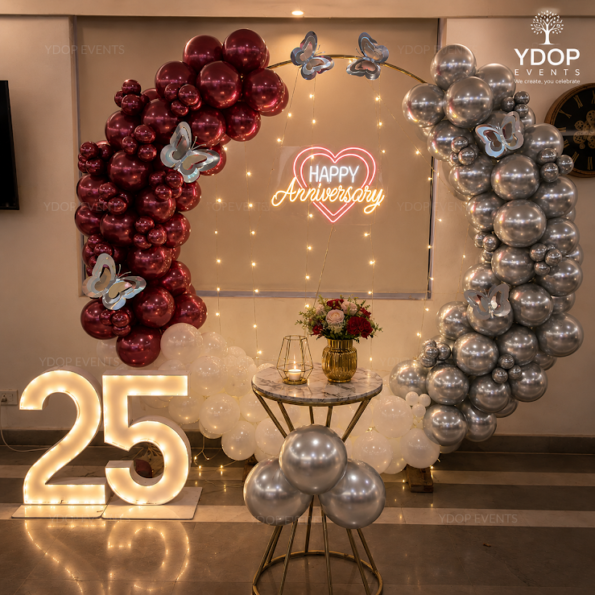 Anniversary Surprise Decoration by YDOP Events Anniversary Surprise Decoration by YDOP Events